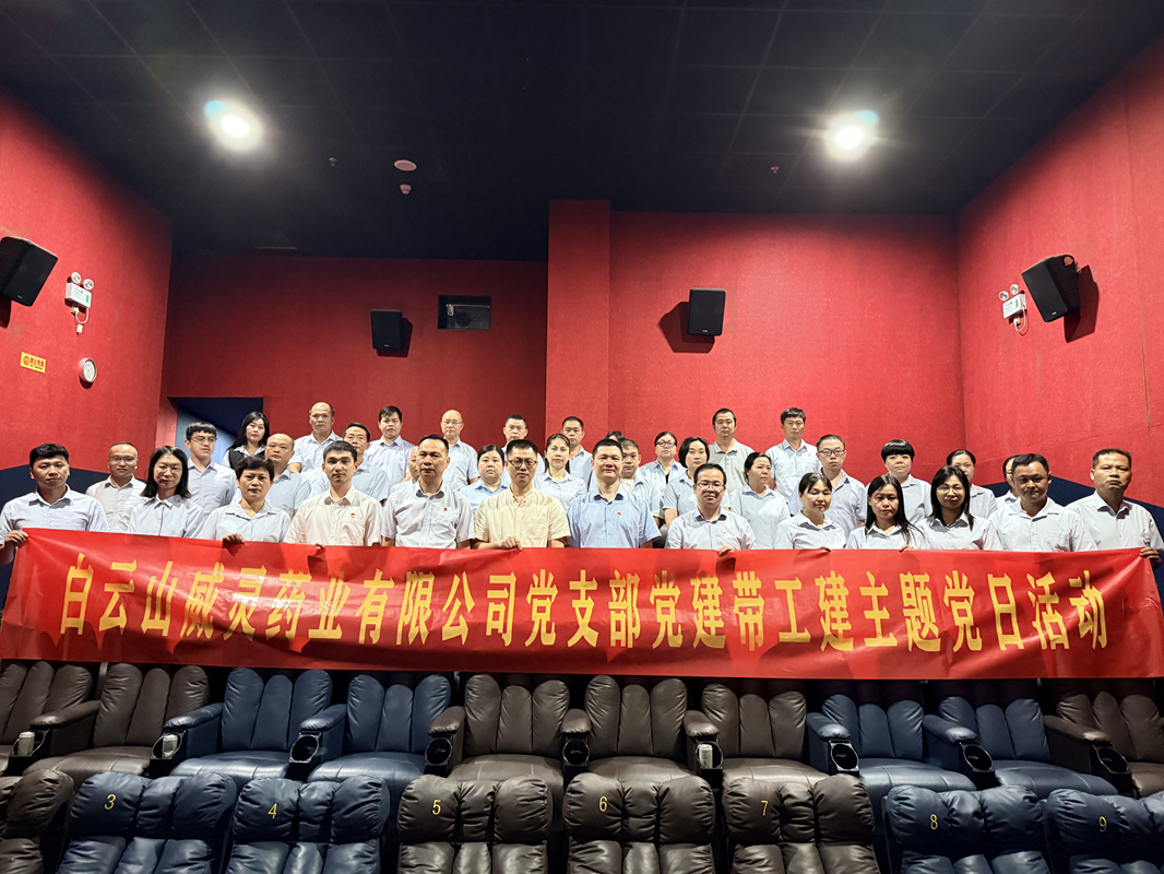 白云山威灵药业有限公司党支部组织观看红色影片《四渡》